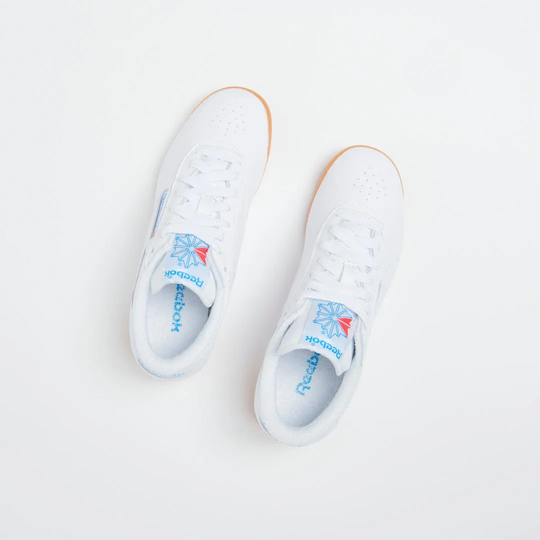 Reebok Footwear White Freestyle F/S Low