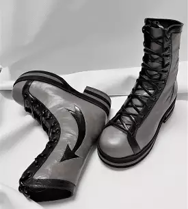 Retro High Top Sneakers - ARROW