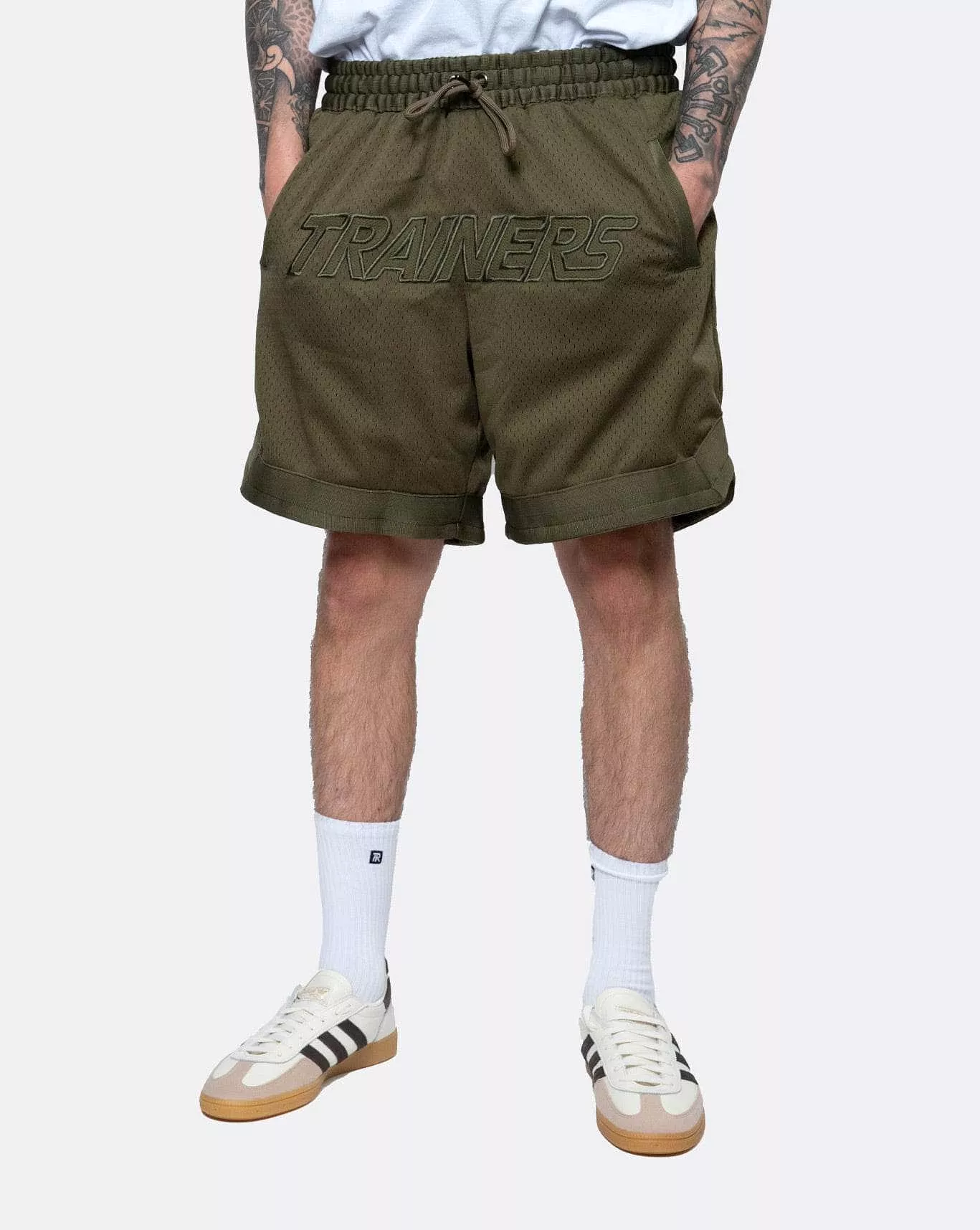 retro trainers tonal ball shorts