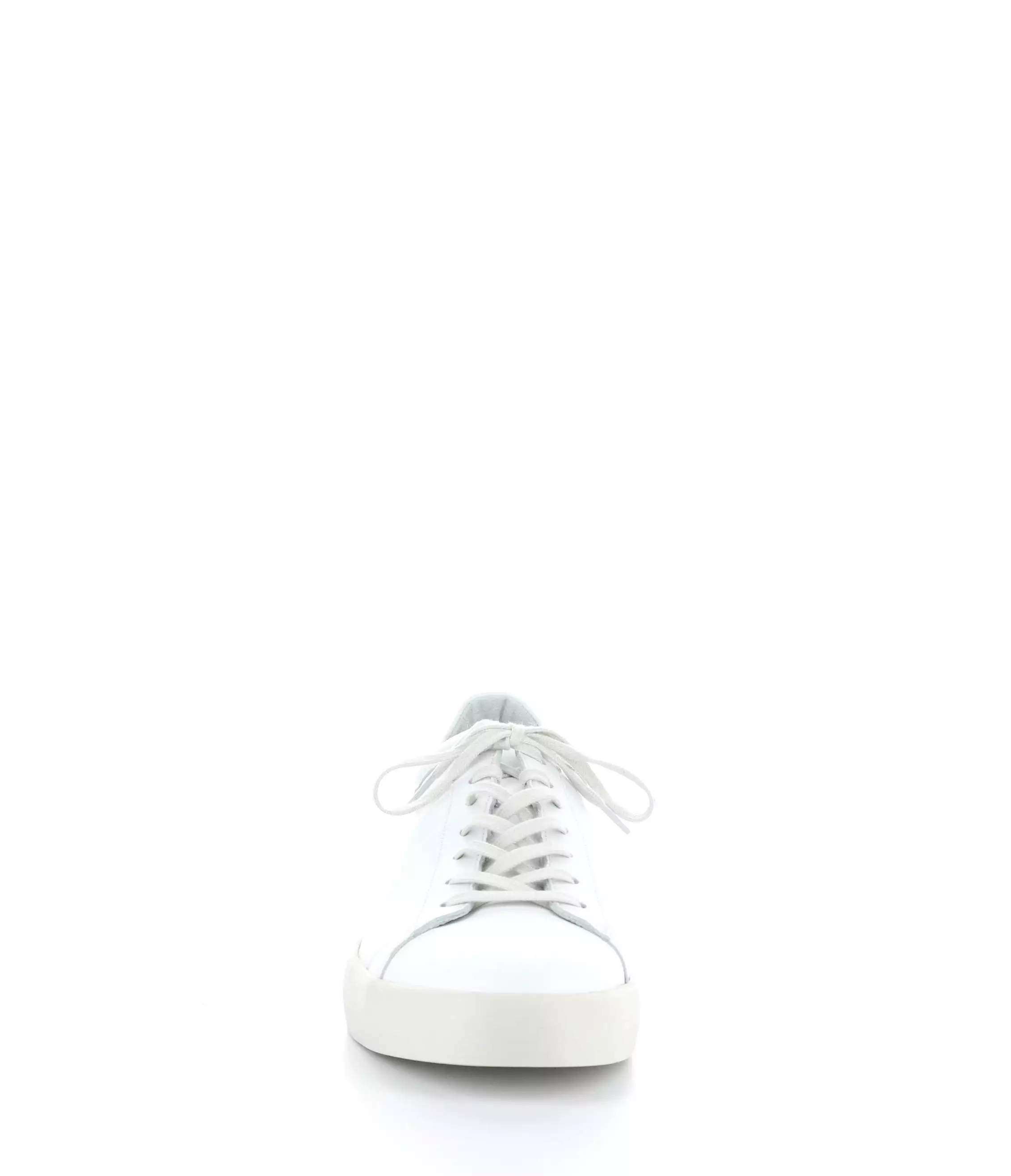 Rick 703 SOF 001 White lace-up shoes