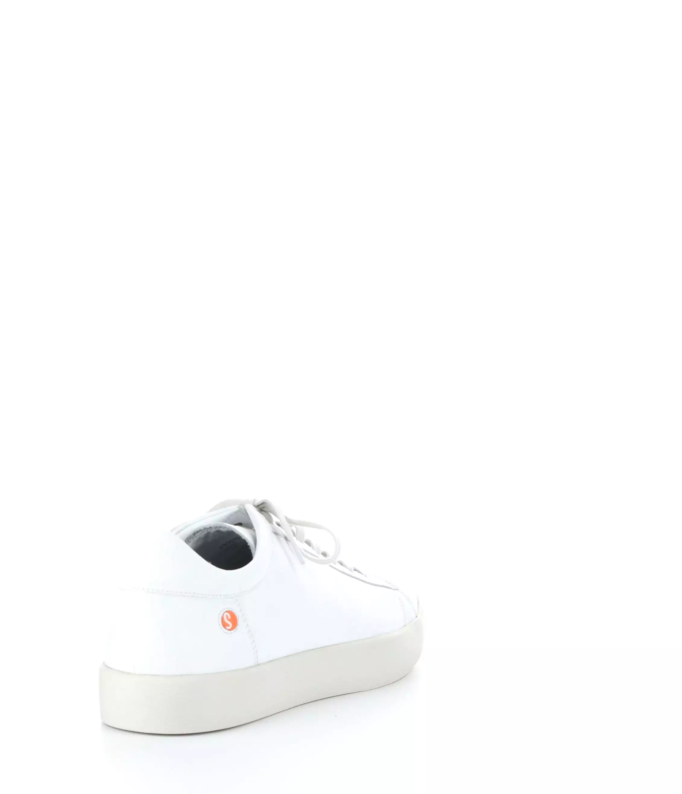 Rick 703 SOF 001 White lace-up shoes