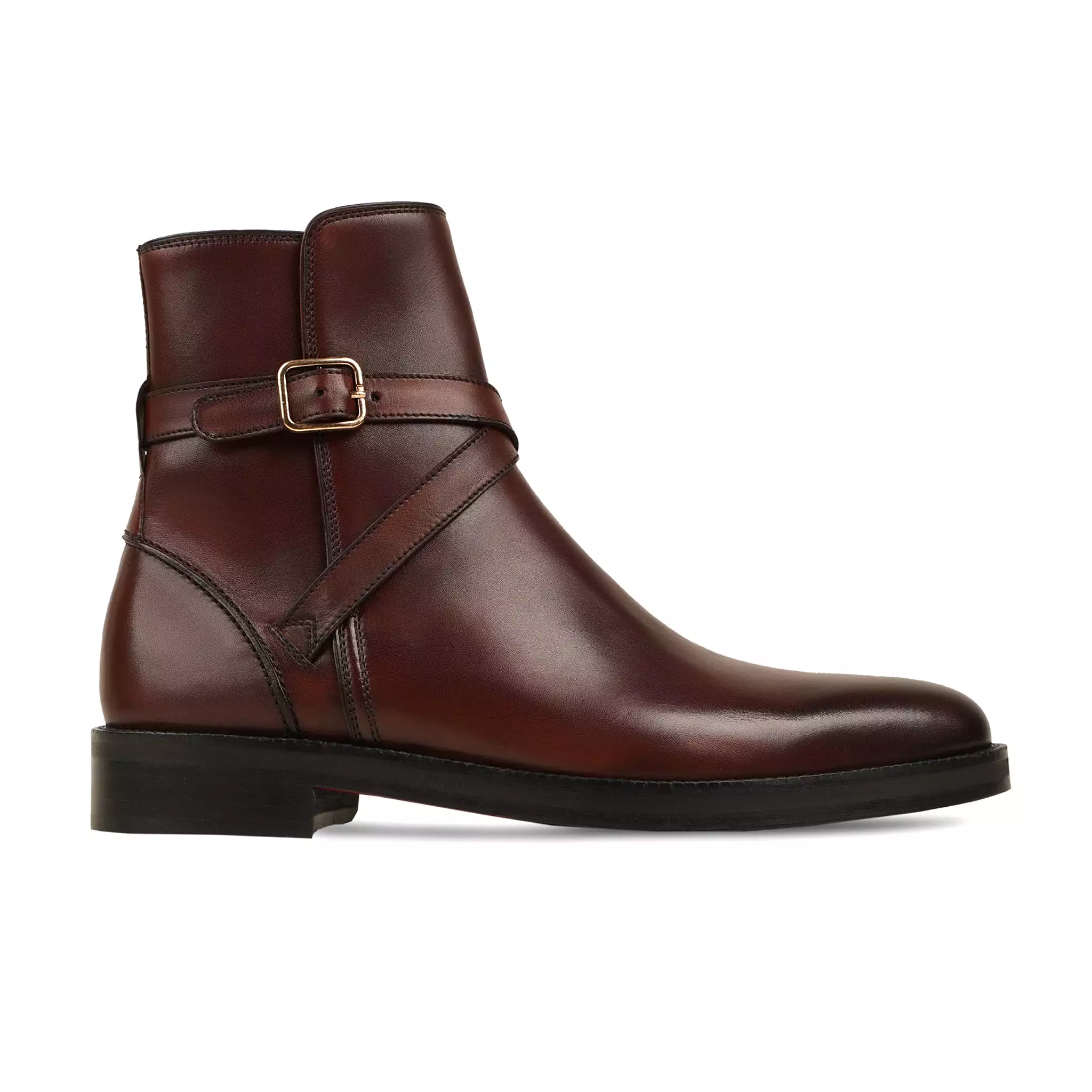 Rumel - Men's Oxblood Patina Calf Leather Jodhpur Boot for Sale - Limited Stock!