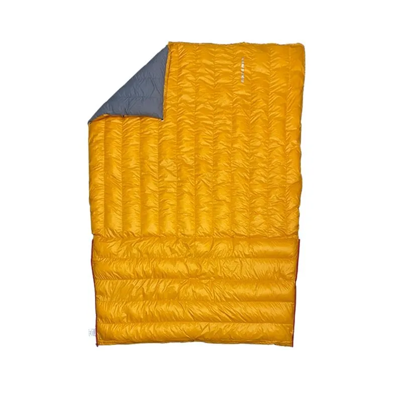 FLAME'S CREED Duck Down Mummy Sleeping Bag, +5°C / 0°C Temperature Rating