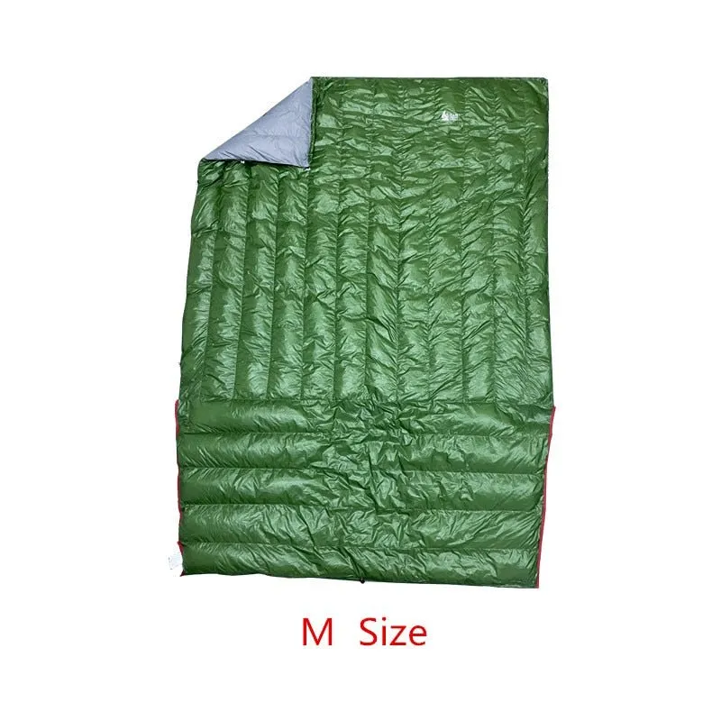 FLAME'S CREED Duck Down Mummy Sleeping Bag, +5°C / 0°C Temperature Rating