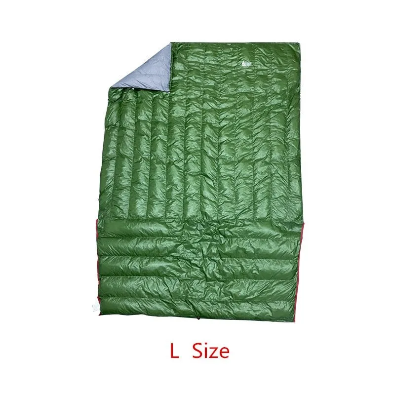 FLAME'S CREED Duck Down Mummy Sleeping Bag, +5°C / 0°C Temperature Rating