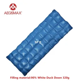 Ultra-Light Duck Down Sleeping Bag, Comfort Range +15°C to +5°C