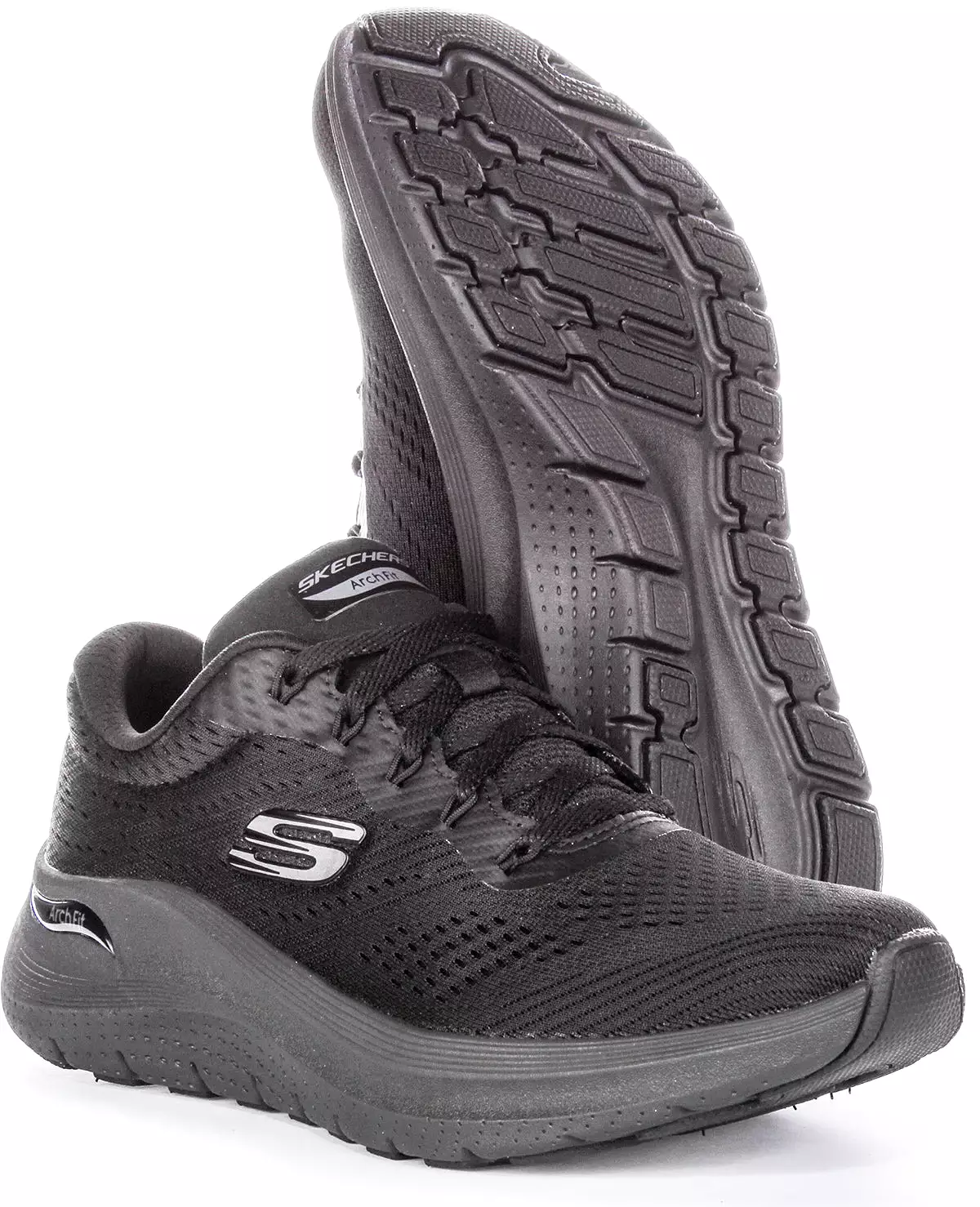 Skechers Arch Fit 2 Women's Shoes - Black | Big League Collection