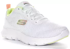 Skechers Flex Appeal 5.0 White Multi Women