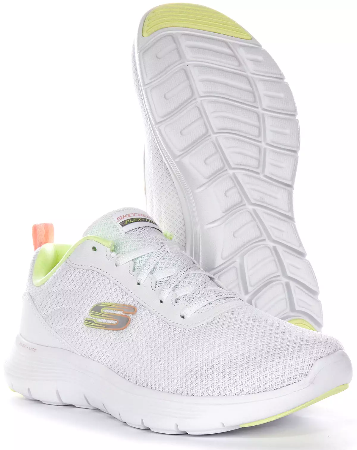 Skechers Flex Appeal 5.0 White Multi Women