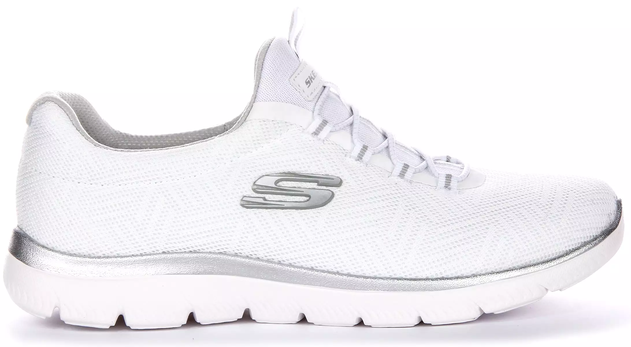 Skechers Summits - Artist White Silver Women