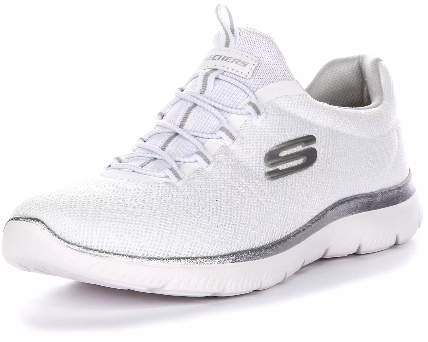 Skechers Summits - Artist White Silver Women