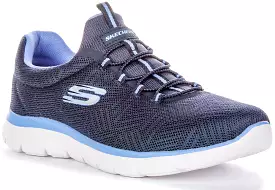 Skechers Women's Navy Blue Summits Artist Shoes