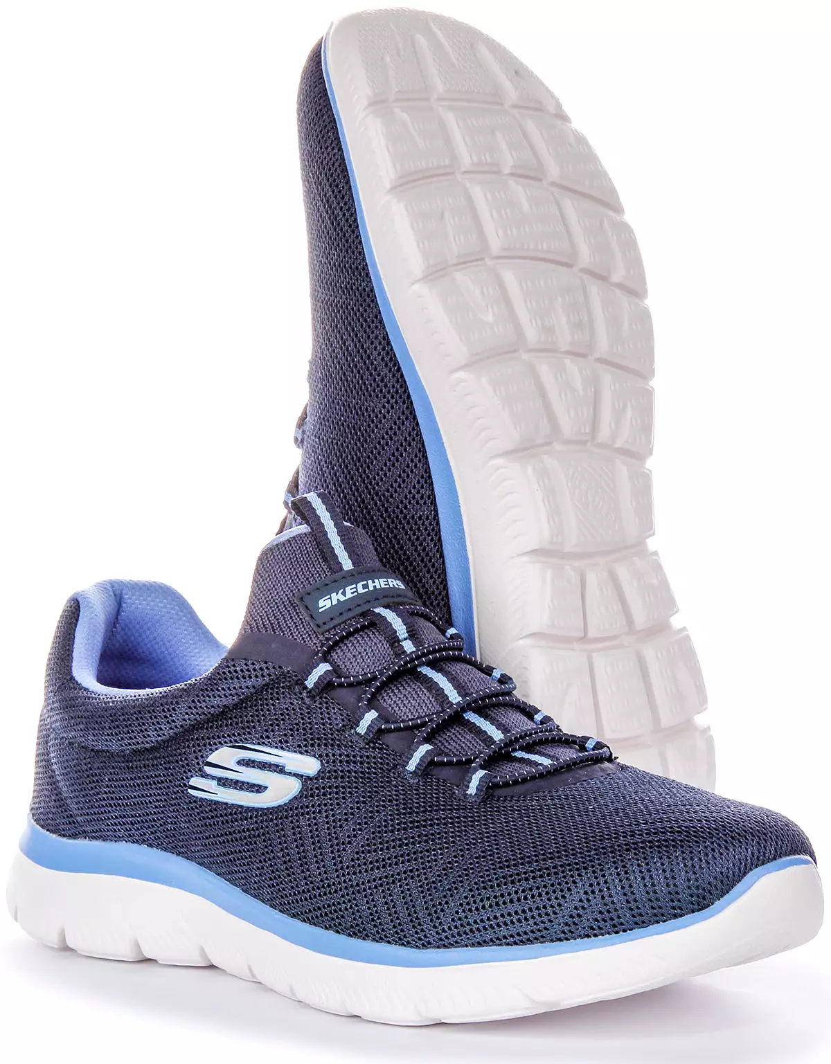 Skechers Women's Navy Blue Summits Artist Shoes