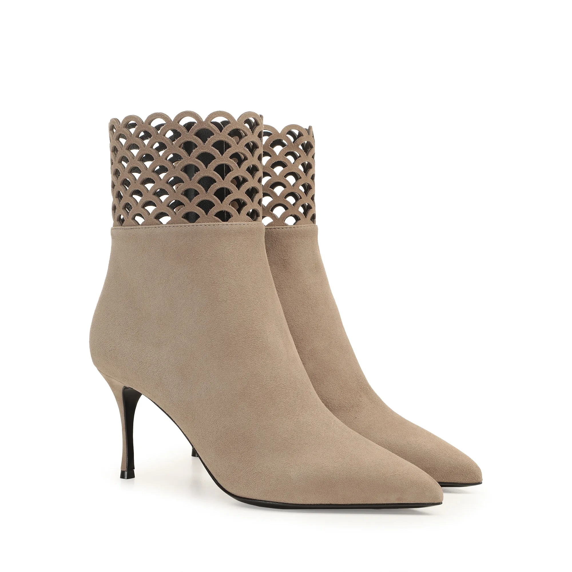 sr Mermaid - Booties Taupe Footwear Shop