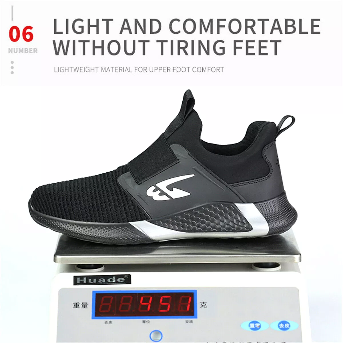 Steel Toe Work Shoes Industrial Waterproof Men