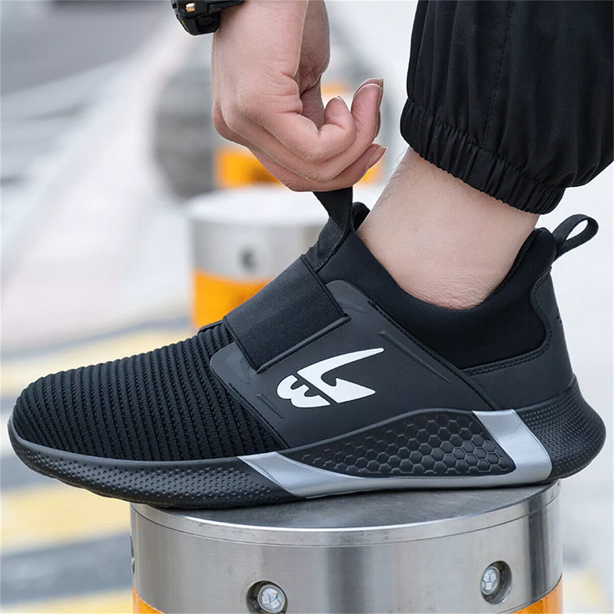 Steel Toe Work Shoes Industrial Waterproof Men