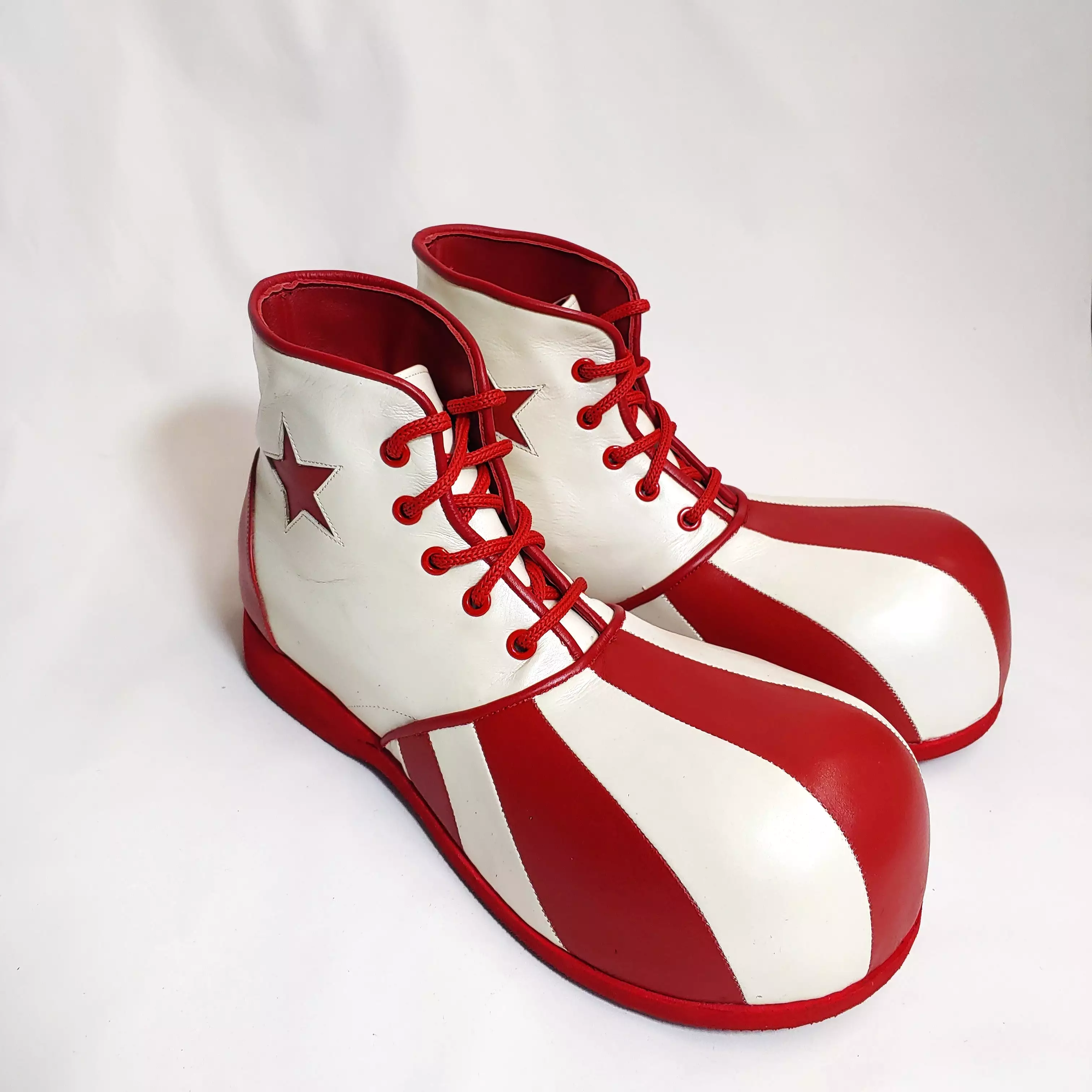 Striped Bubble Clown Shoes - Best Price and Quality Shoes