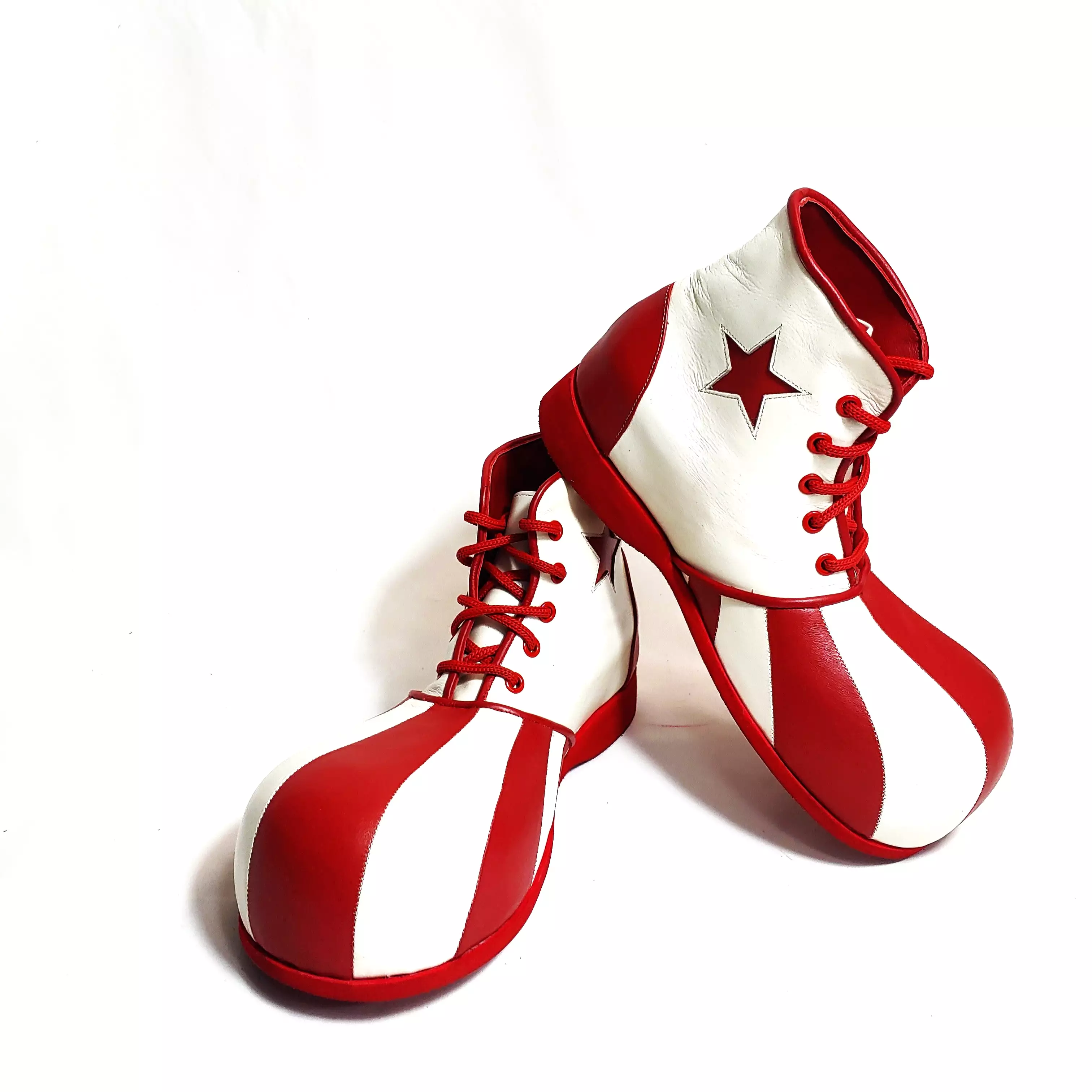 Striped Bubble Clown Shoes - Best Price and Quality Shoes