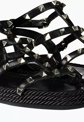 Studded Gladiator Sandals