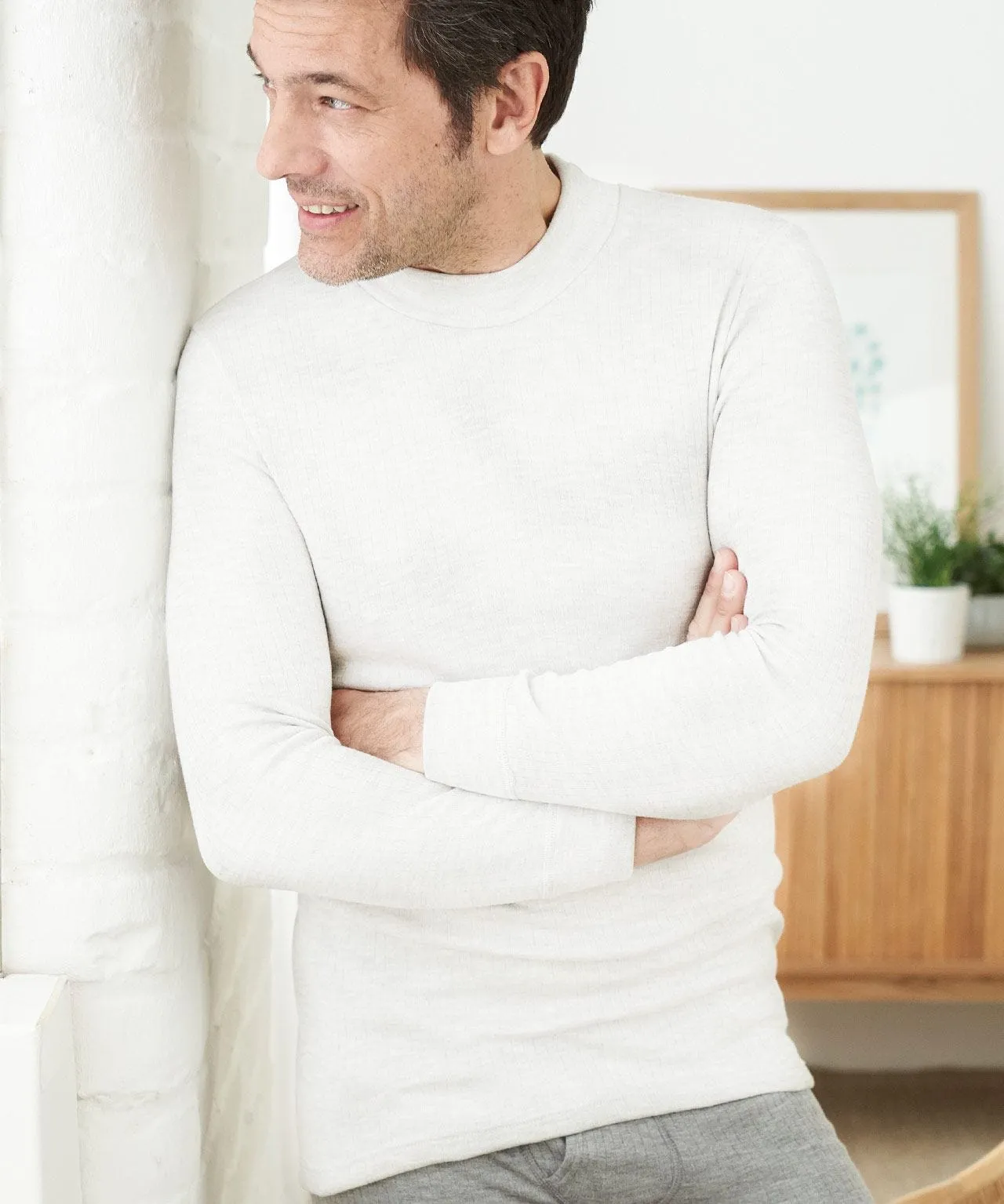 Thermal Intense Warmth Long Sleeve Turtleneck T-shirt