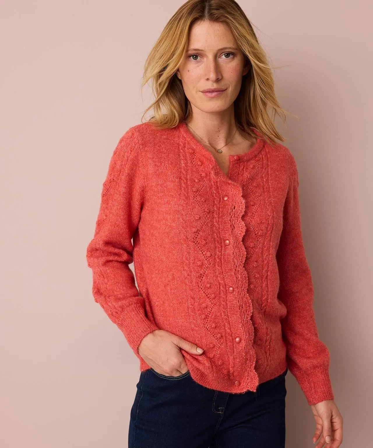 Cozy Pointelle Cardigan