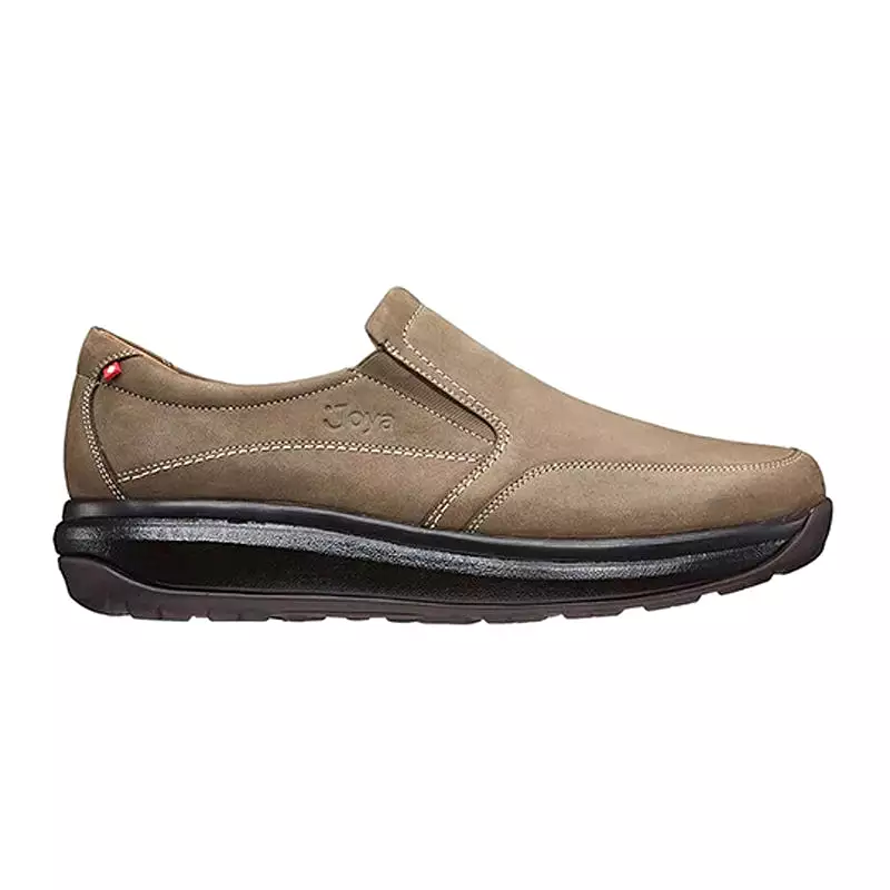 Traveler II Wide Fit Men's Leather Slip On Flat Shoe