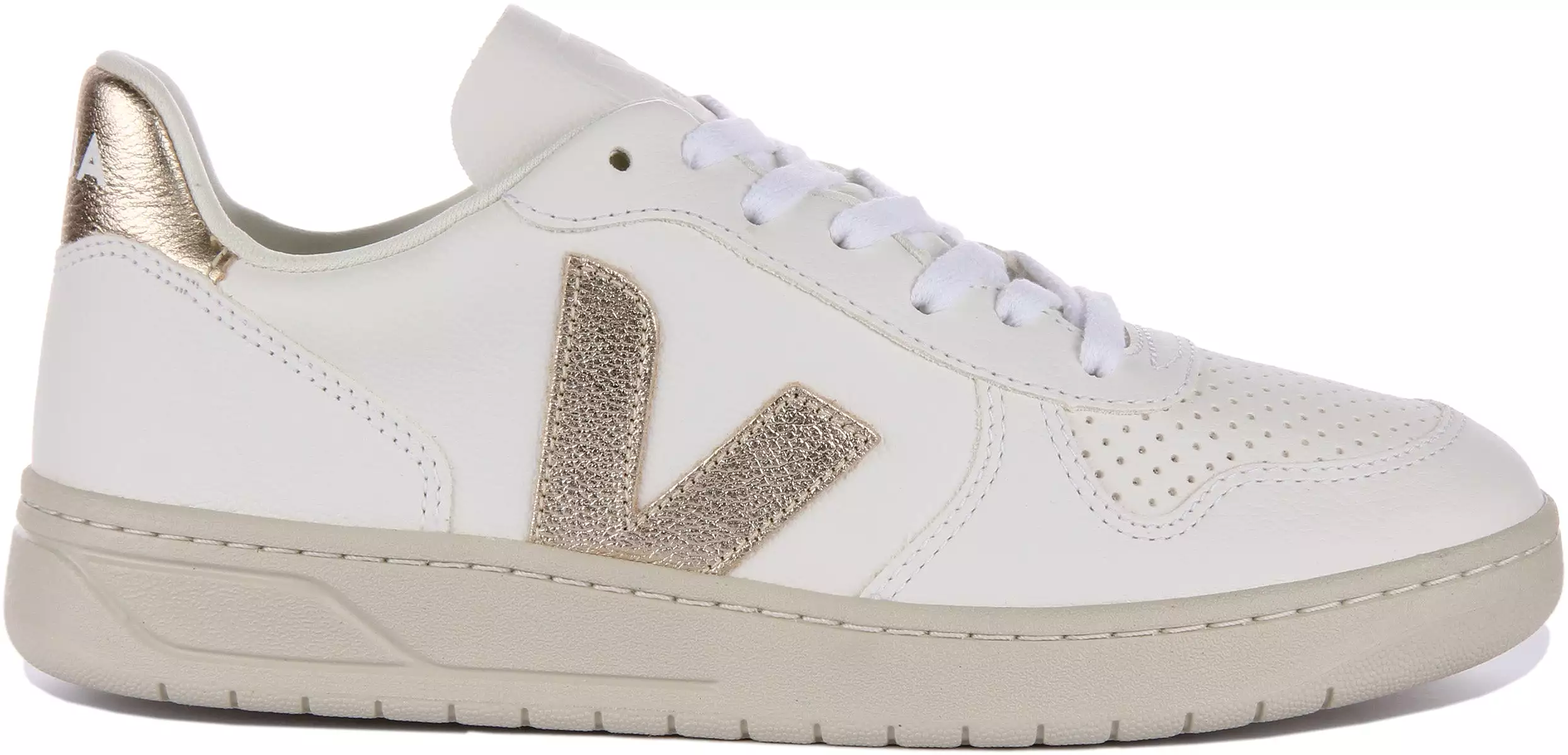 Veja V10 Chrome White Bronze Women's Shoes