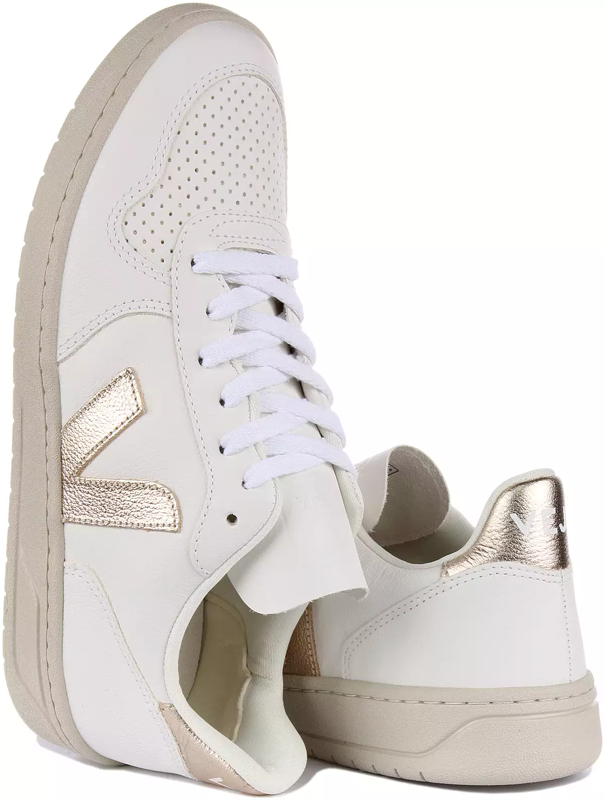 Veja V10 Chrome White Bronze Women's Shoes