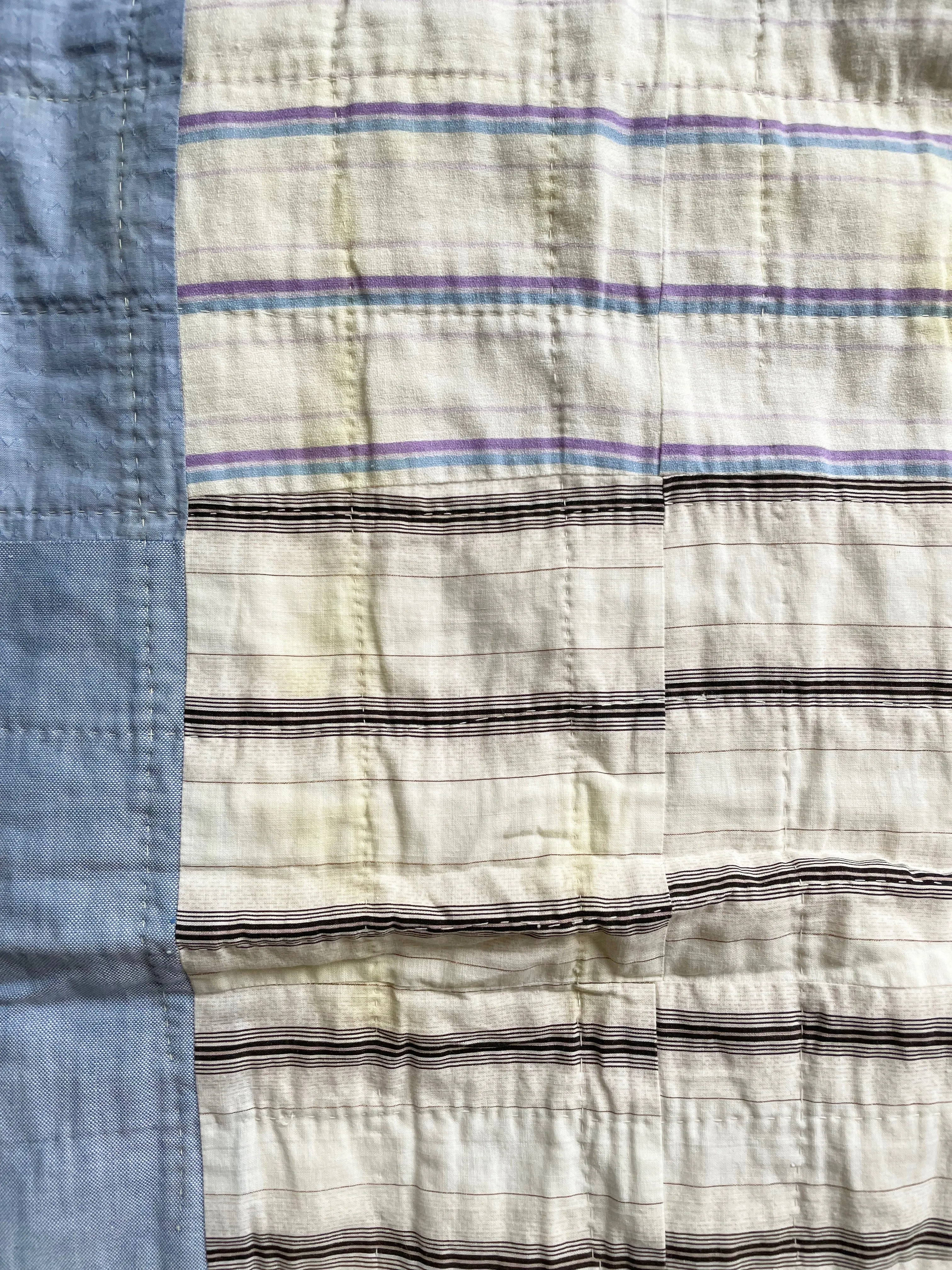 Reversible Vintage Shirt Quilt