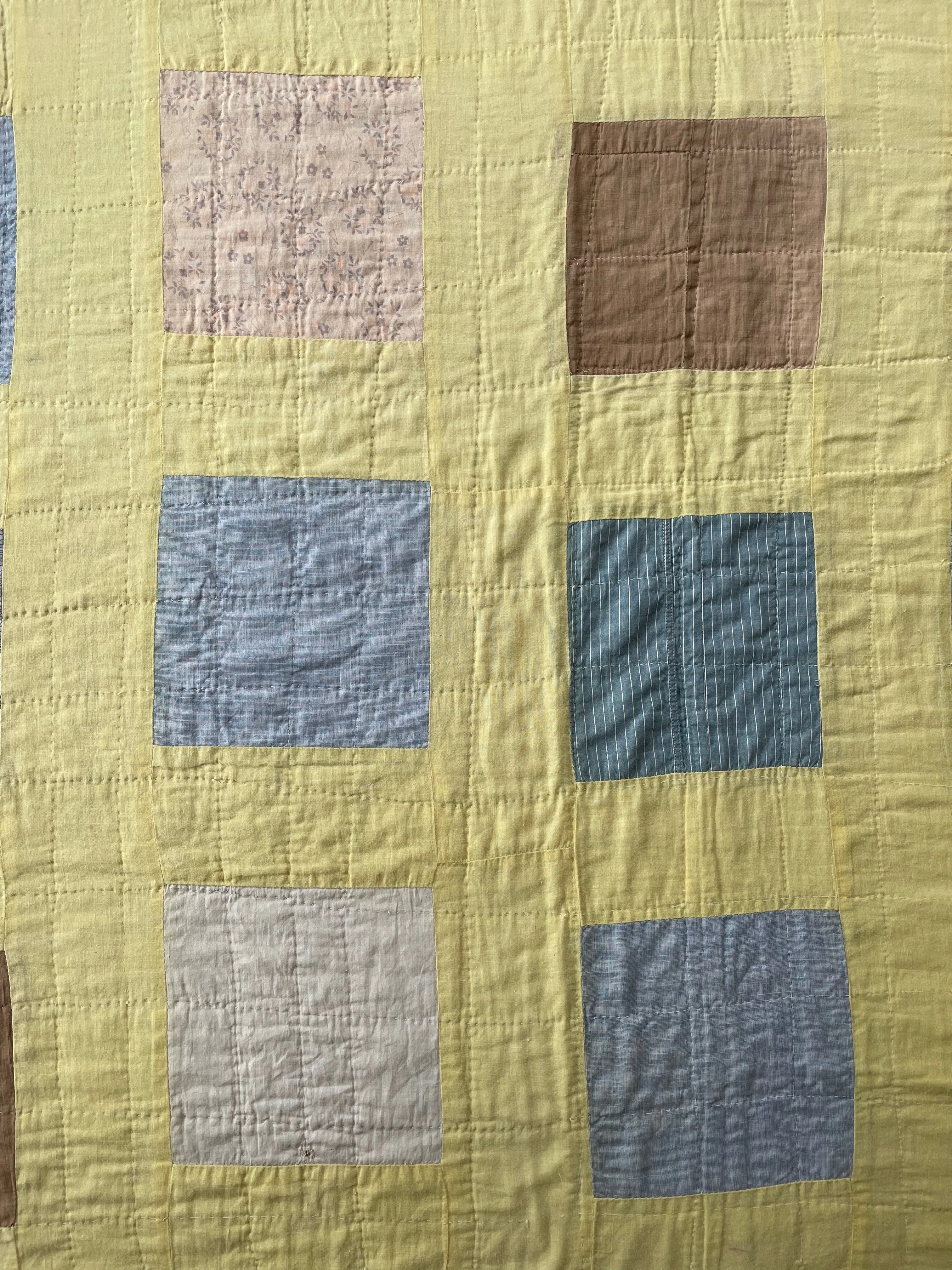 Reversible Vintage Shirt Quilt