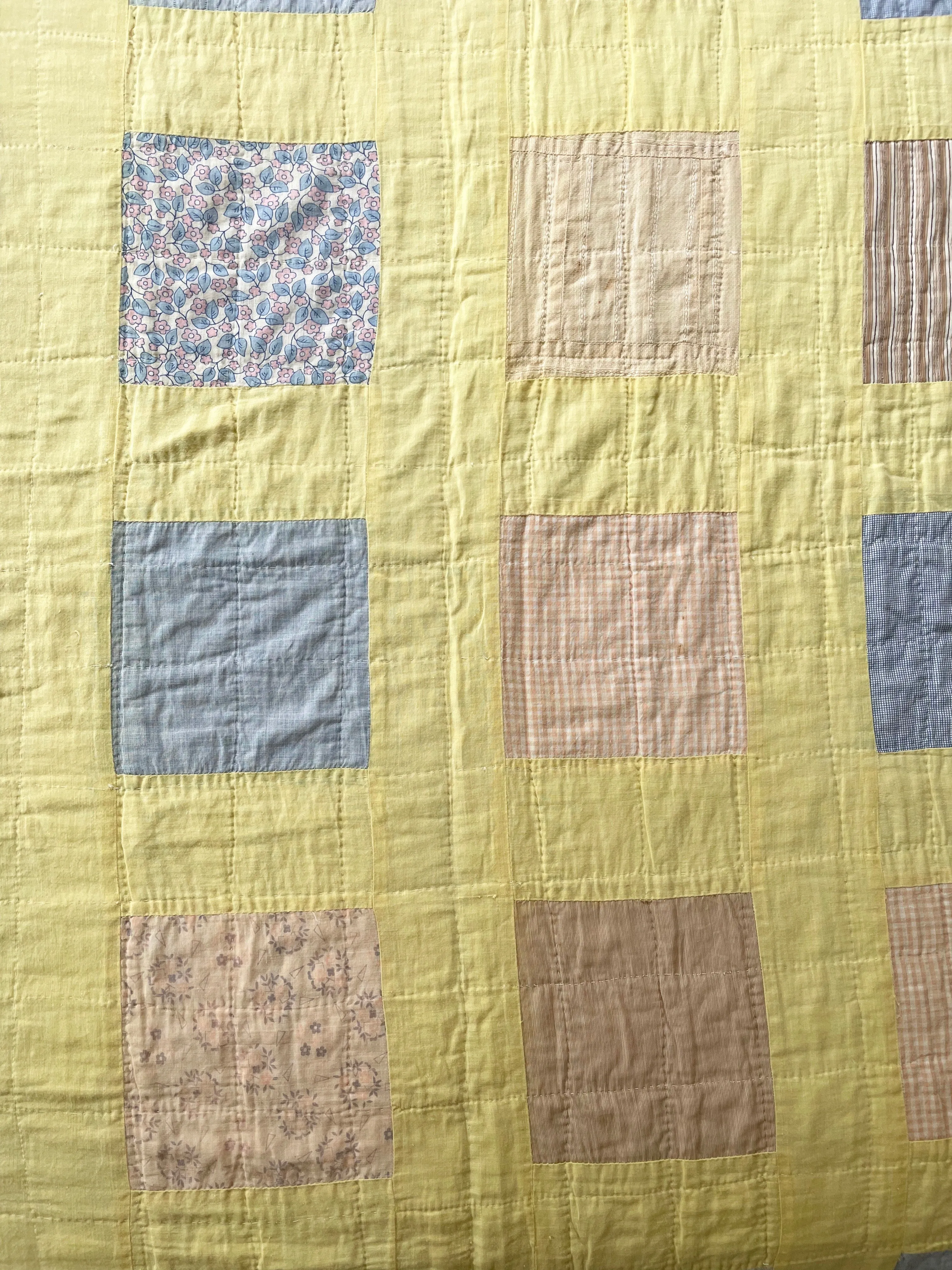 Reversible Vintage Shirt Quilt