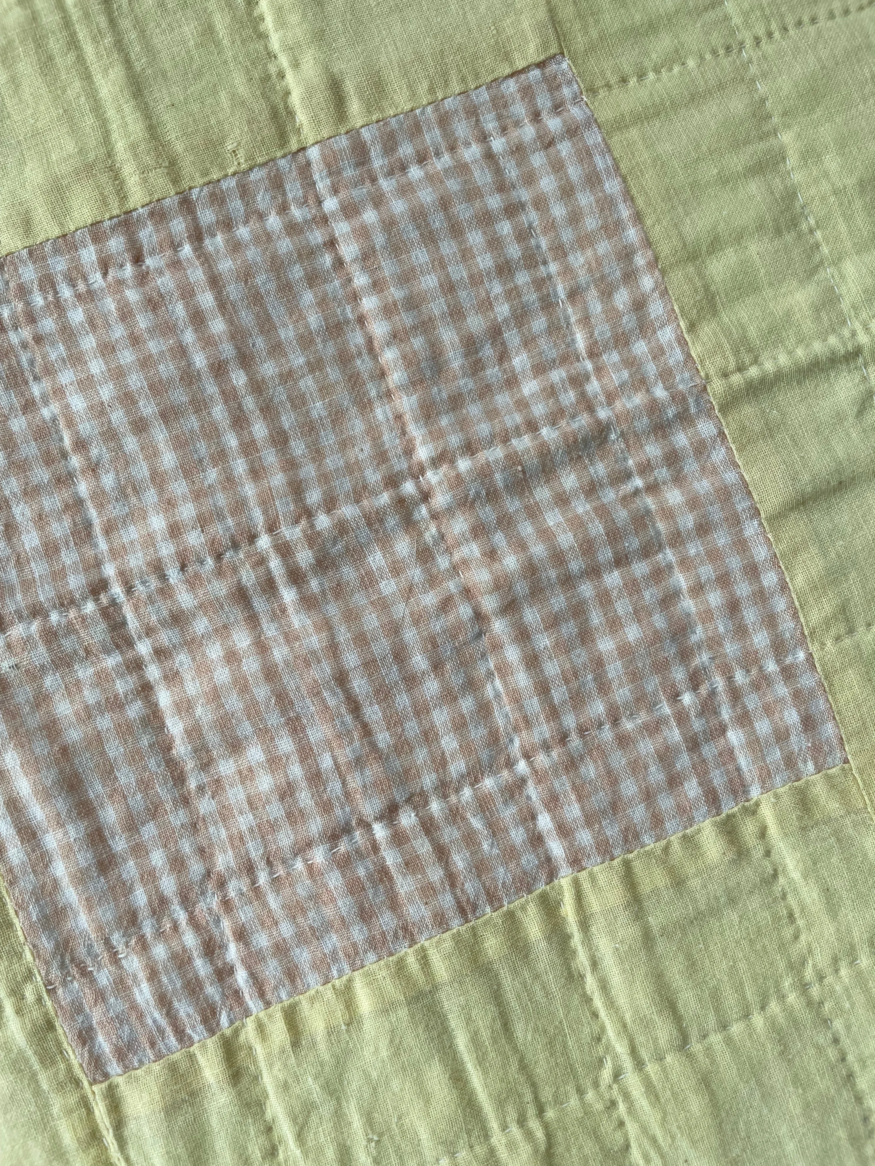 Reversible Vintage Shirt Quilt