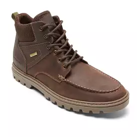 Weatherproof Moc Toe Boot for Men