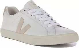 White Beige Veja Esplar Women's Logo Shoe