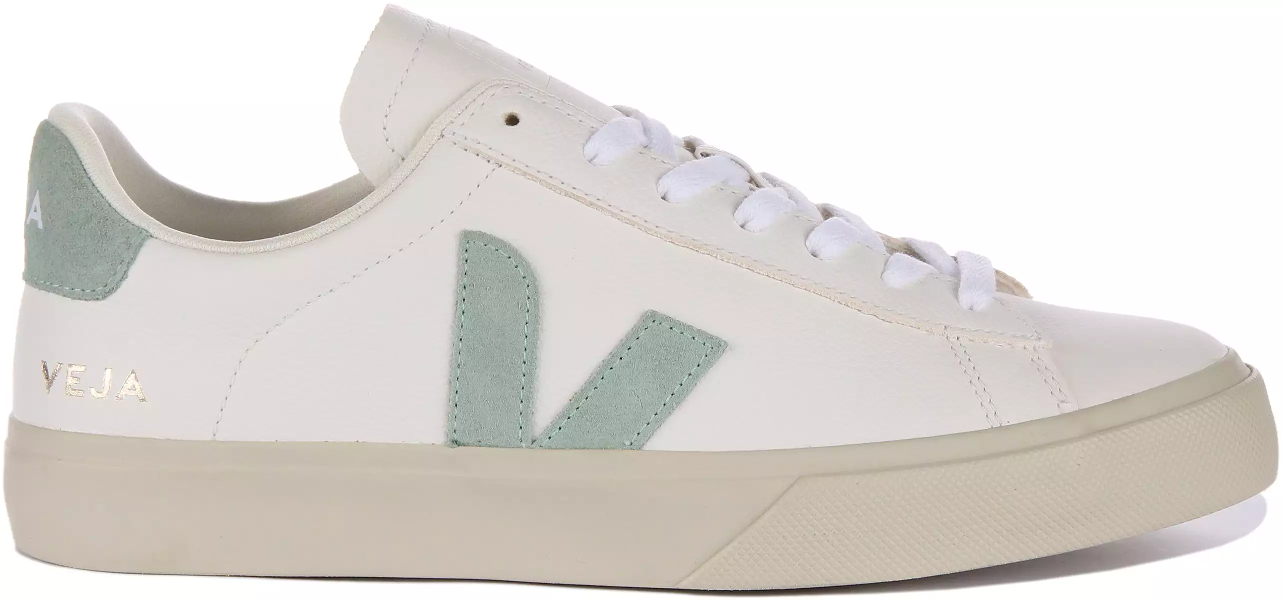 White Green Women's Veja Campo Chrome - Free Shipping!