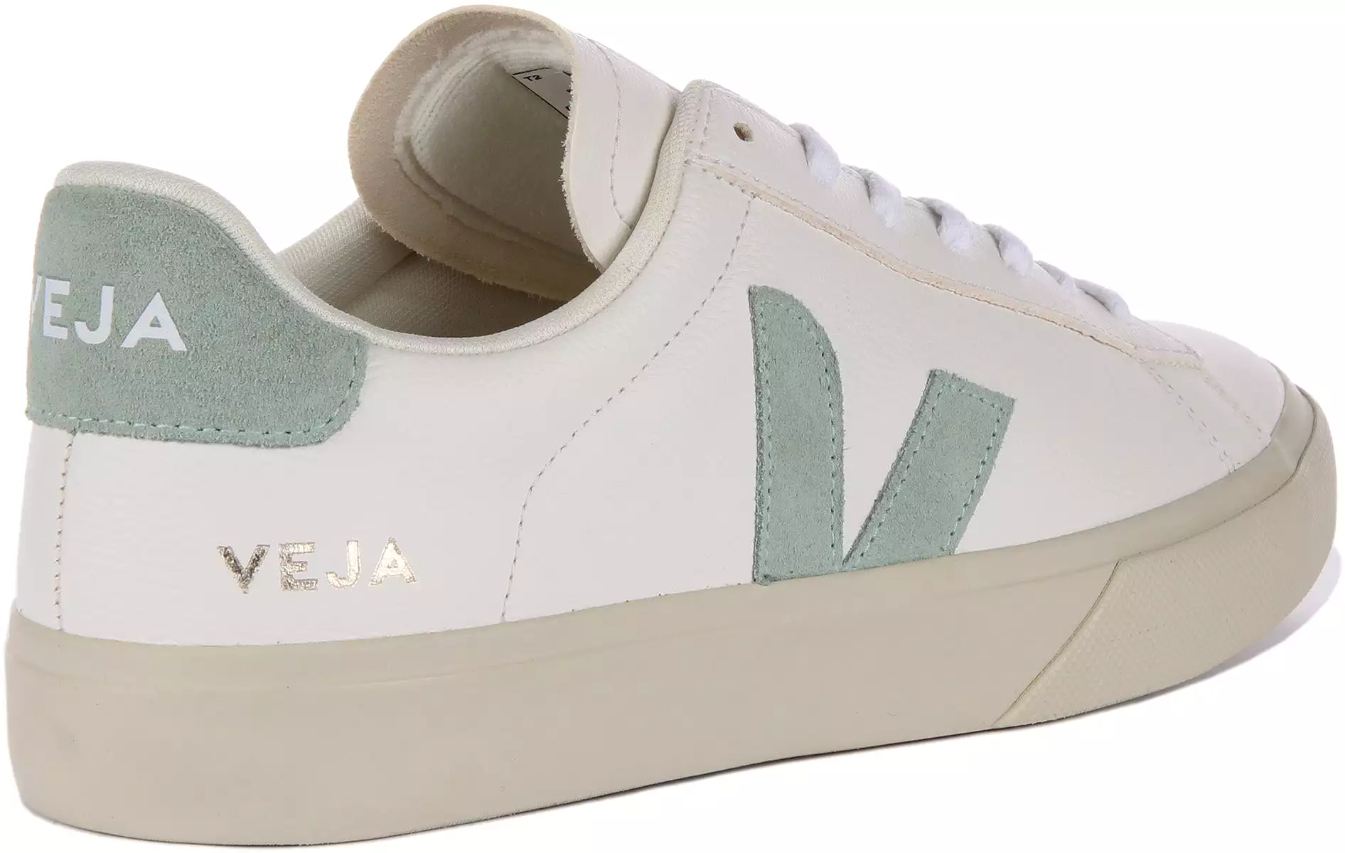 White Green Women's Veja Campo Chrome - Free Shipping!