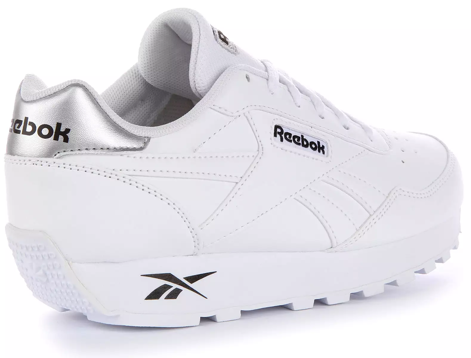 White Reebok Rewind Running Shoes for Women