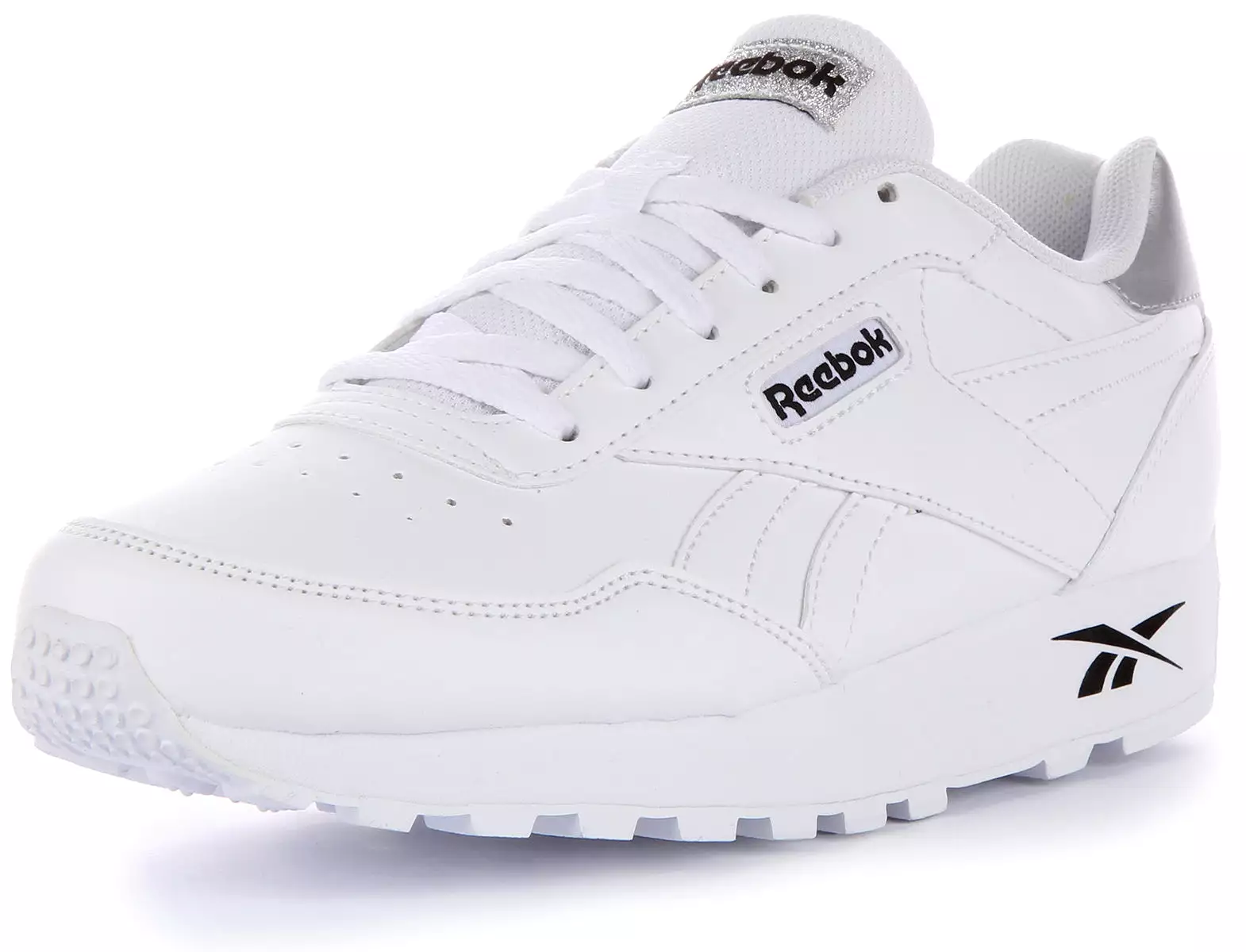 White Reebok Rewind Running Shoes for Women