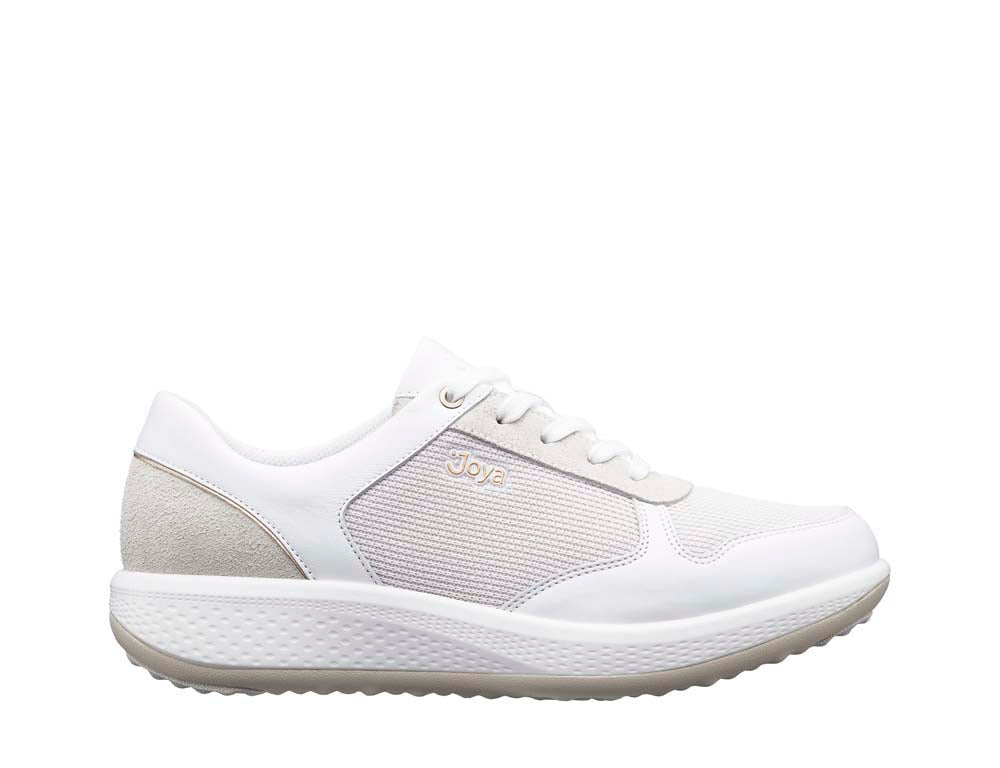 Wide Fit Leather Lace Up Sport Style Shoe for Women