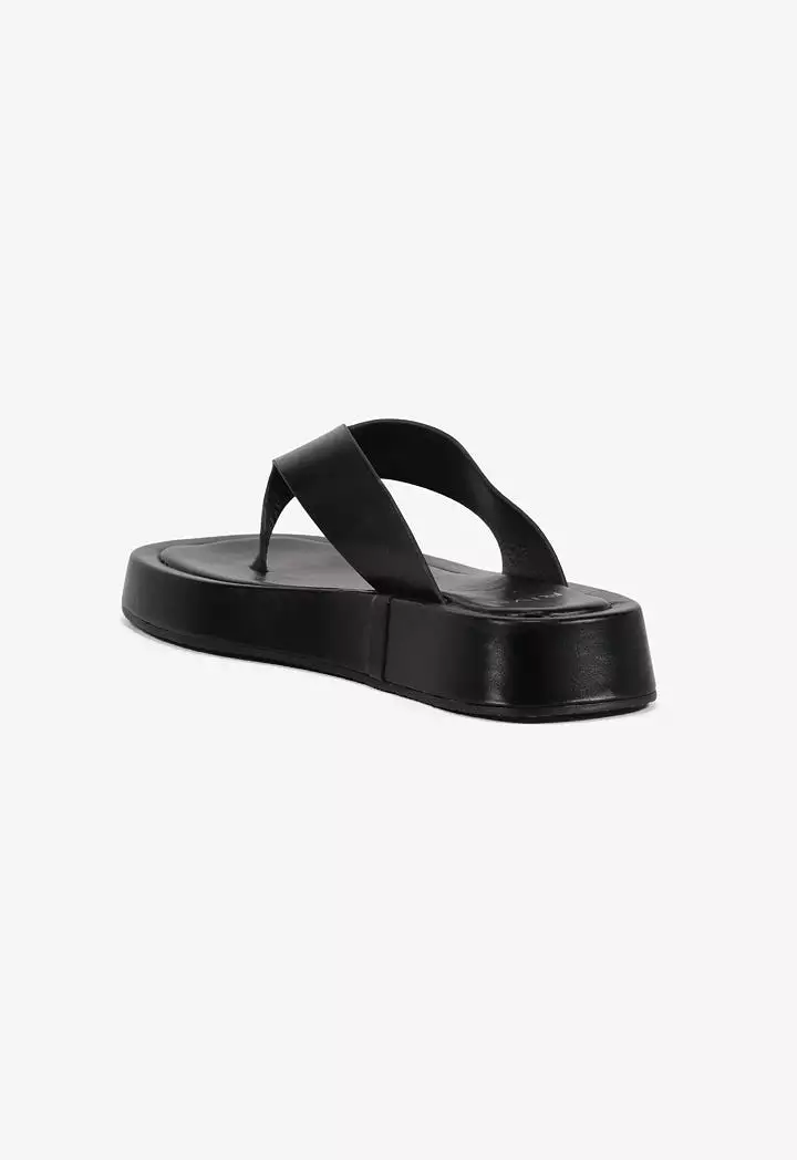 Wide Flip Flop Sandals