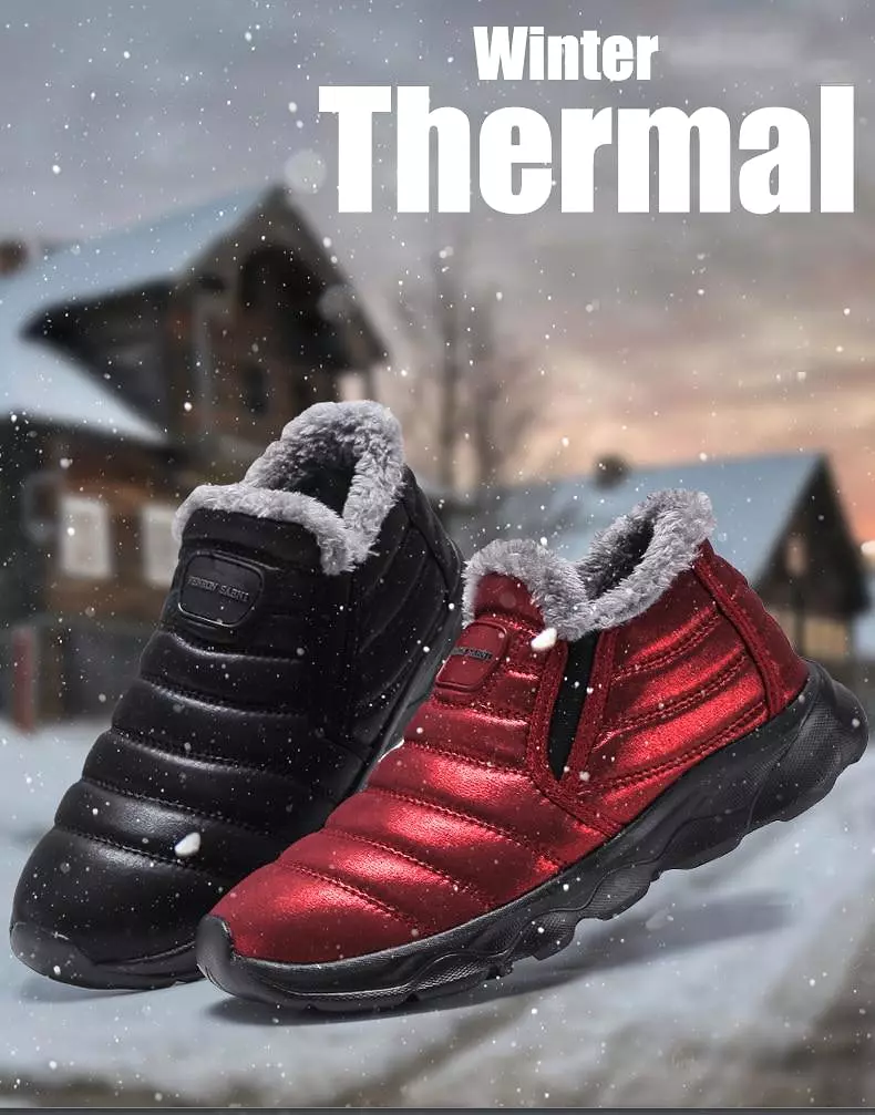 Winter Thermal Men's Ankle Boots