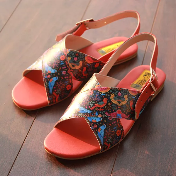 Women Graphic Kohati Sandals