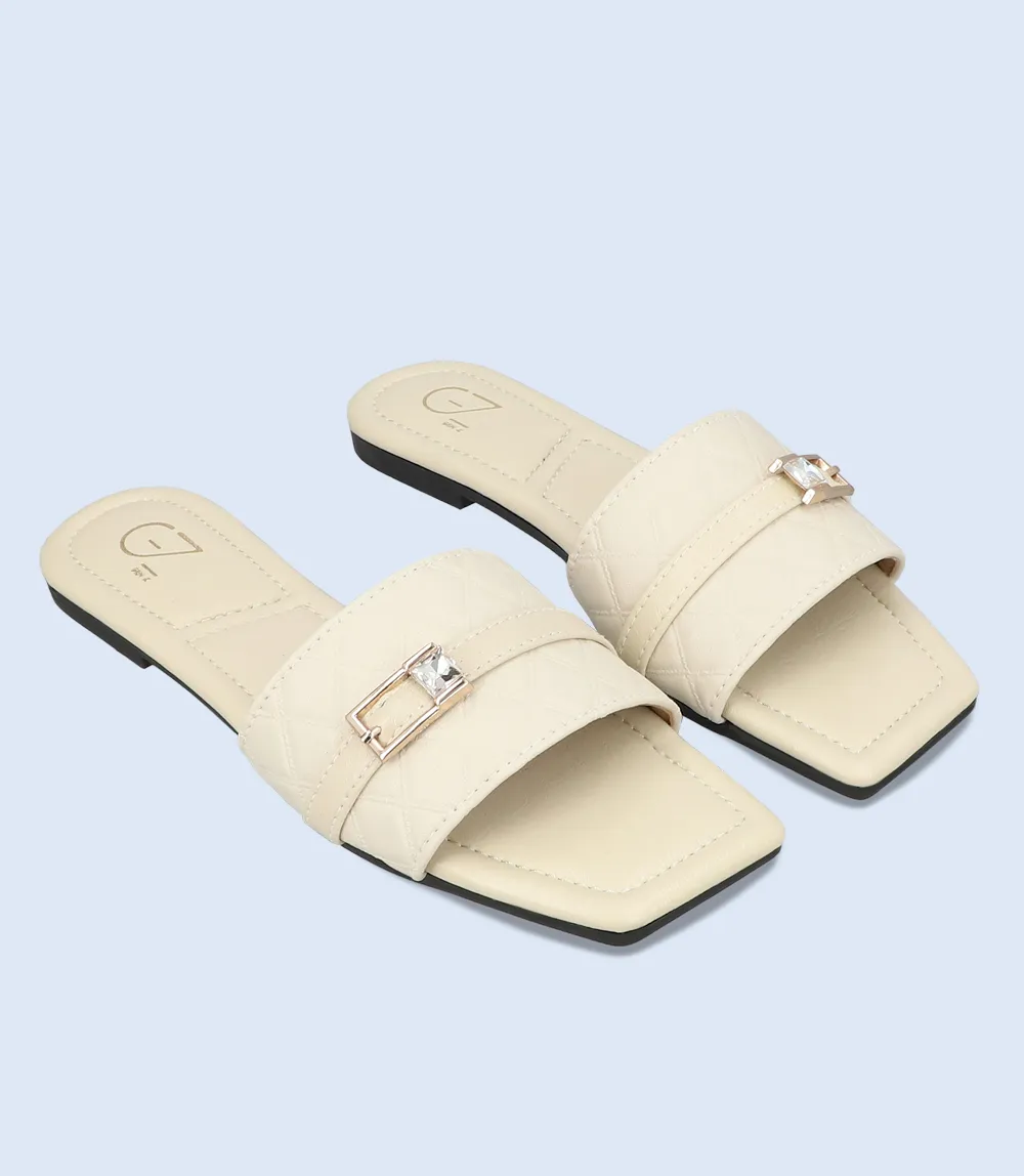 Women Slipper BW9504-IVORY