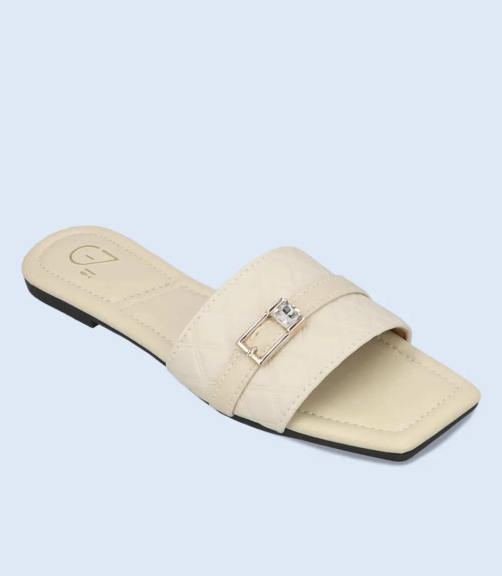 Women Slipper BW9504-IVORY