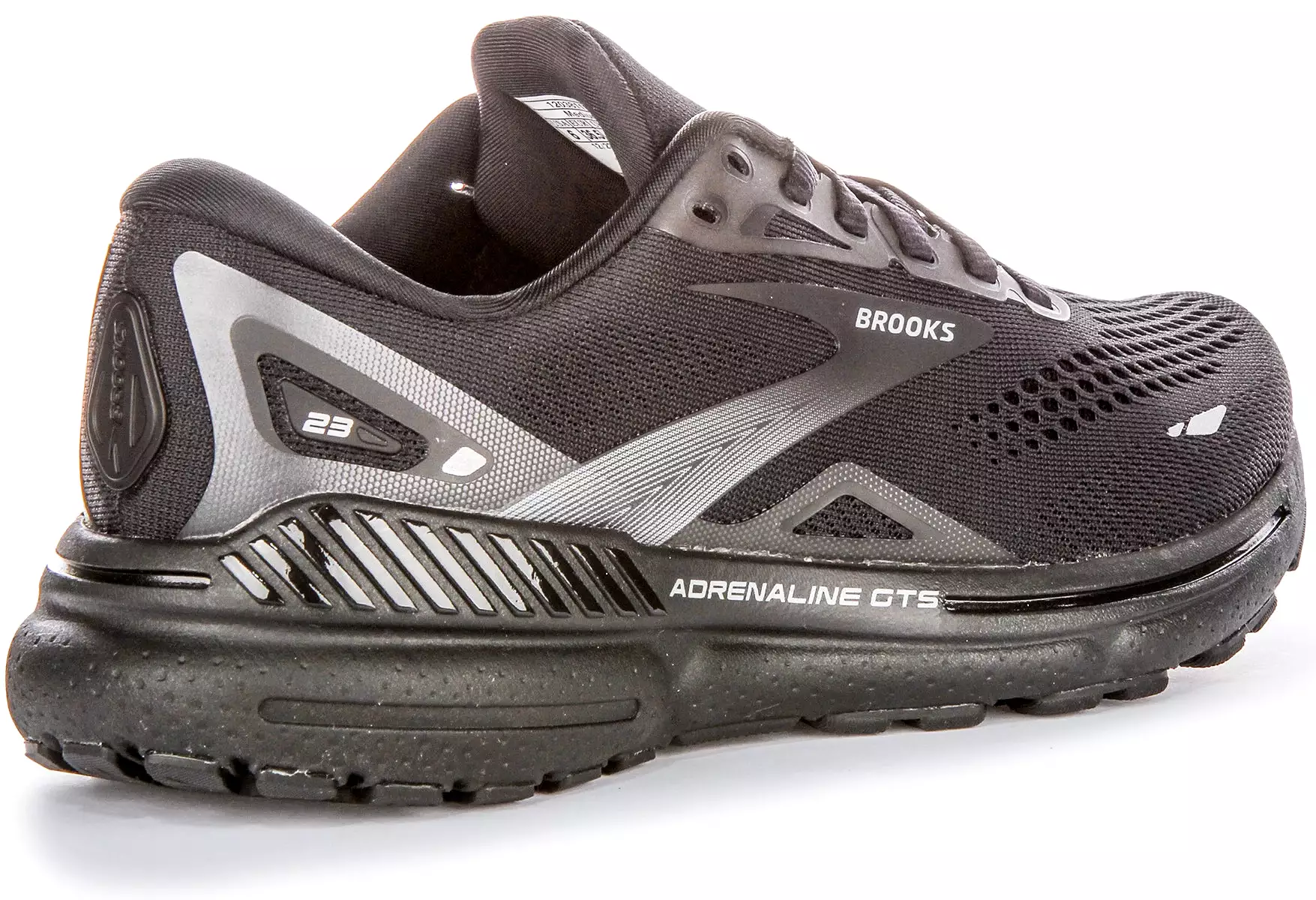 Women's Black Brooks Adrenaline GTS Shoes - Medium Fit