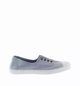 Women's canvas trainers with elastic - Nube sneakers