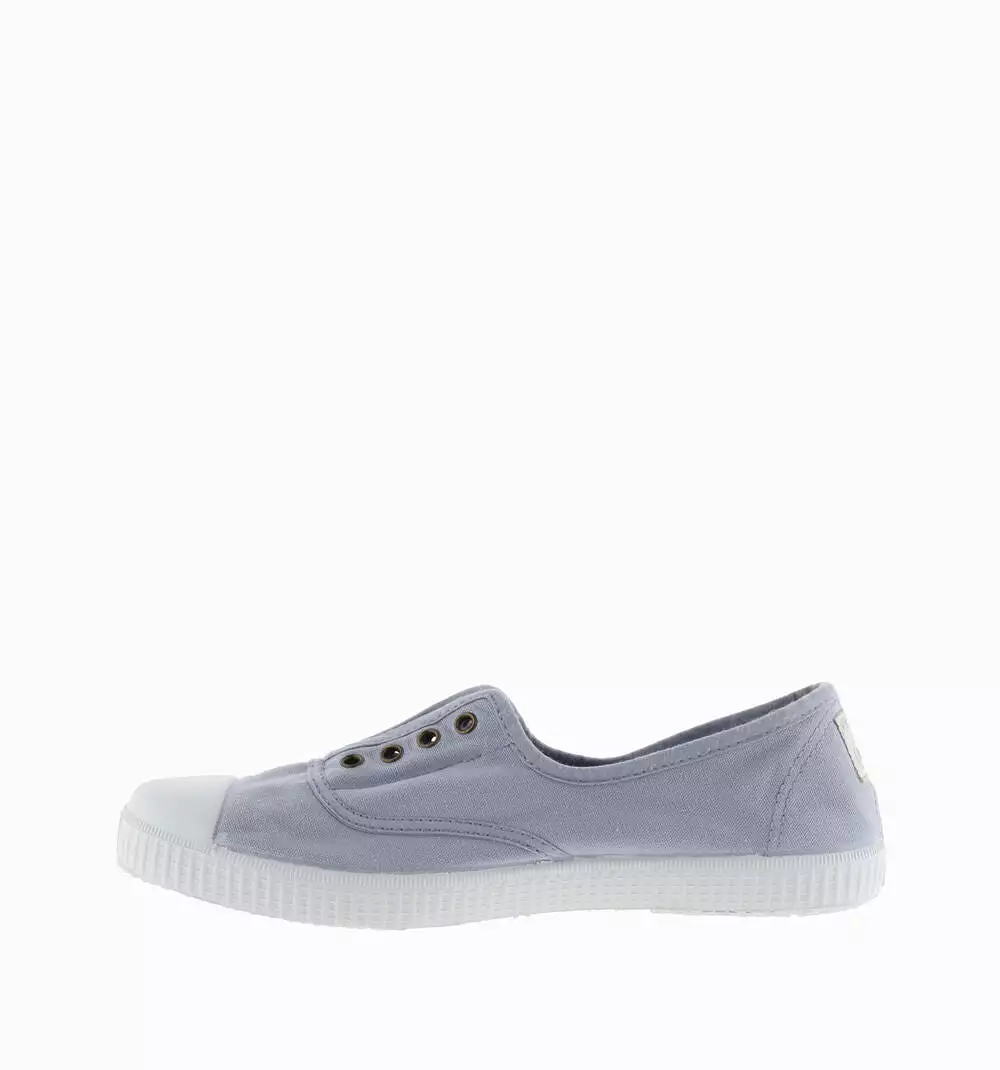 Women's canvas trainers with elastic - Nube sneakers