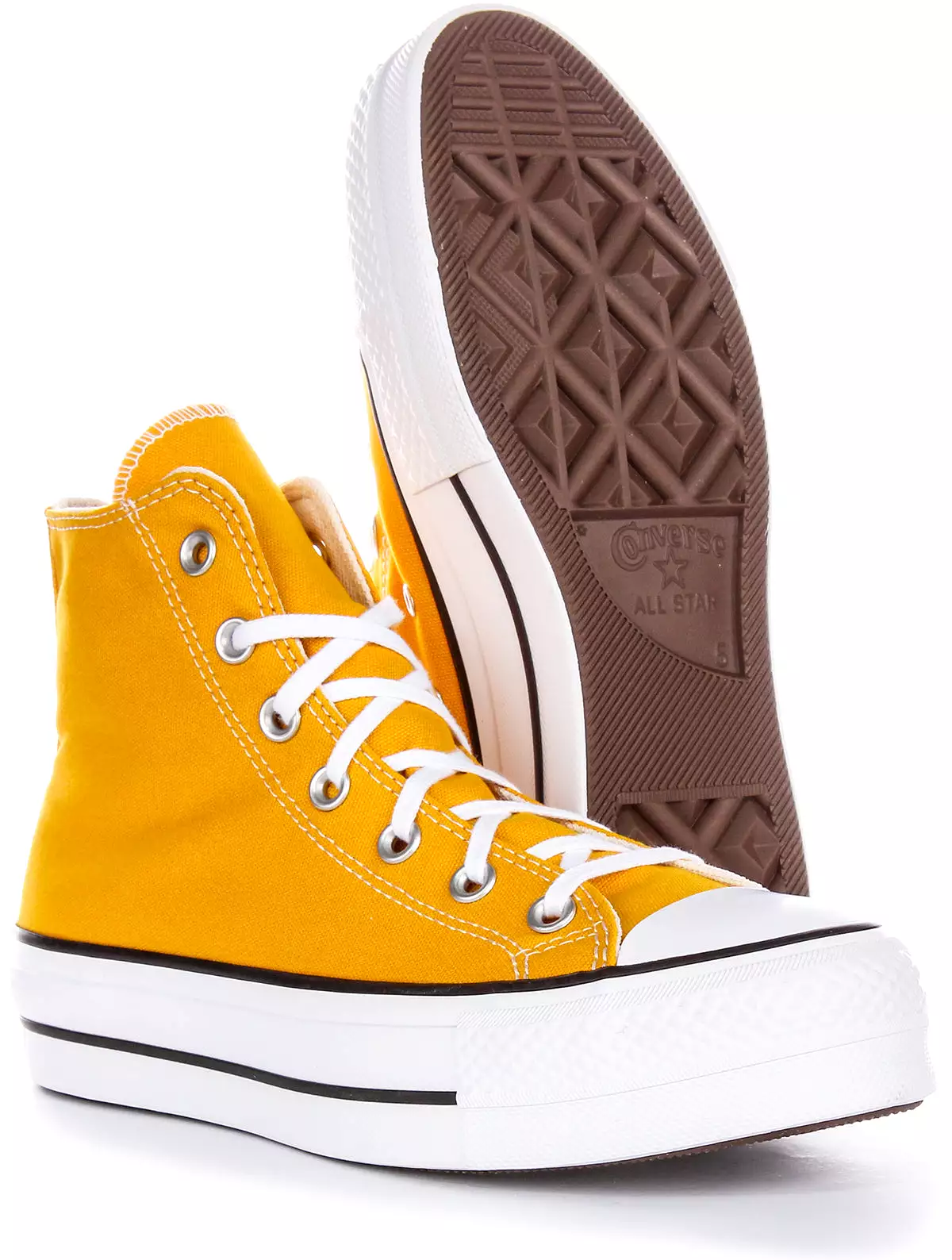 Women's Converse All Star Lift Hi A06506C - Yellow