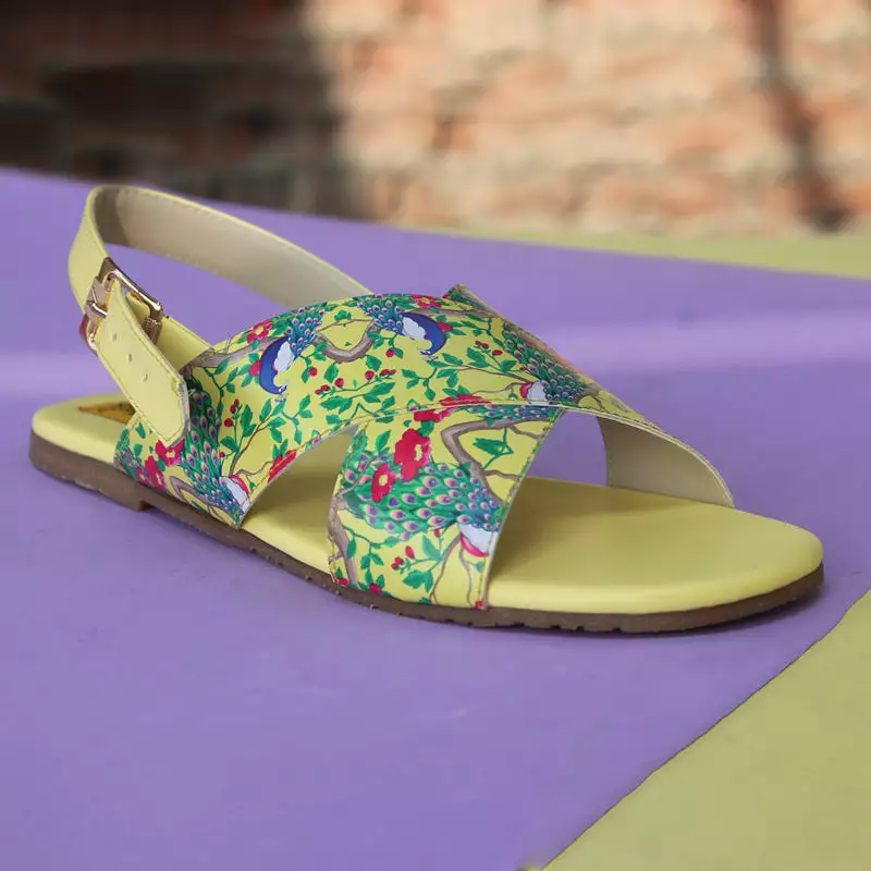 Women's Graphic Kohati Flat Sandals