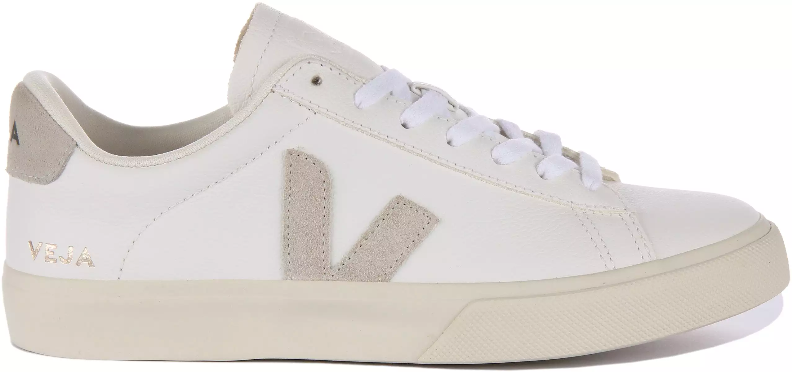 Women's Veja Campo Chromefree - White Grey | Shop Now